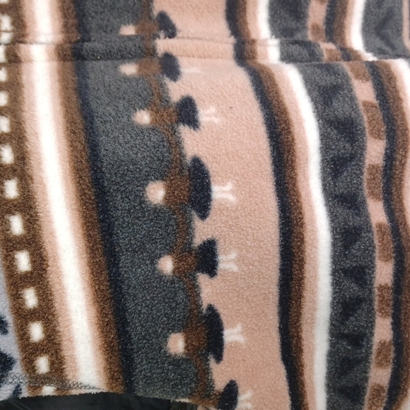 Reversible Vest, Ladies dancing, brown/tan/grey - Picture 8 of 8